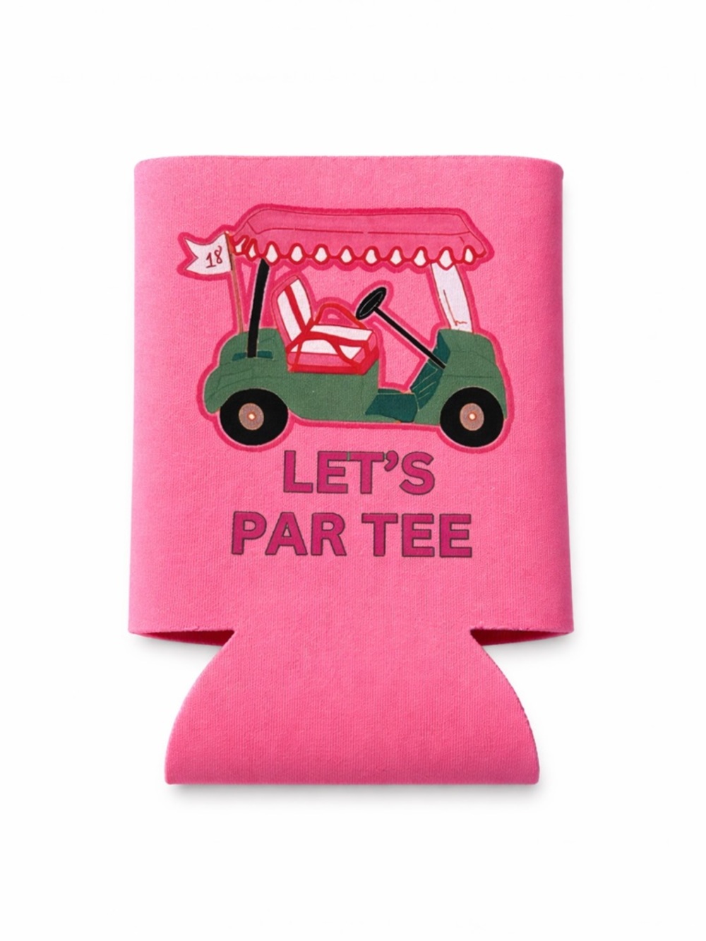 Let’s Par Tee Golf Can Cooler